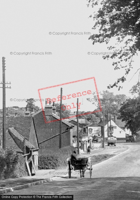 Photo of Claydon, Horse Cart c.1955
