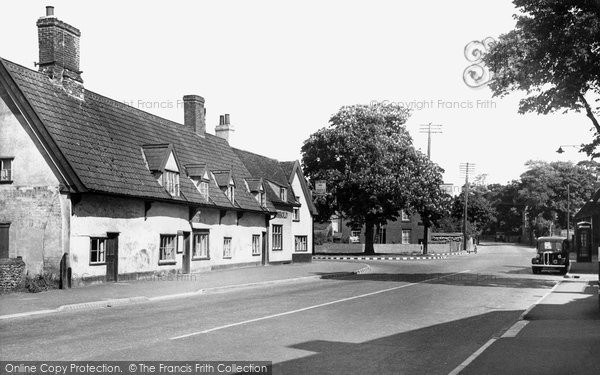 Photo of Claydon, Main Road c.1955