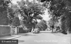 Church Road c.1955, Claygate