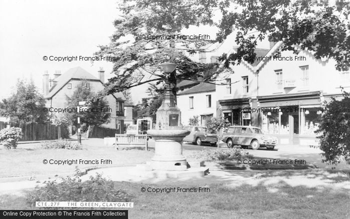 Photo of Claygate, The Green c.1965