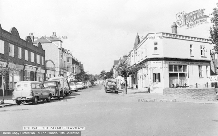 Photo of Claygate, The Parade c.1960
