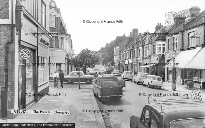 Photo of Claygate, The Parade c.1965