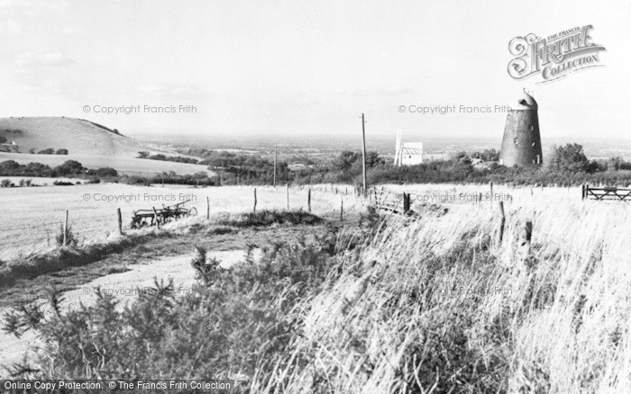 Photo of Clayton, And Jack And Jill Windmills c.1950