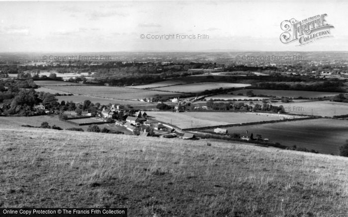 Photo of Clayton, From The Downs c.1960