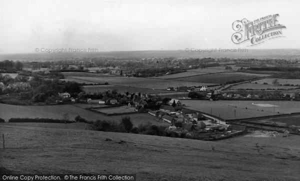 Photo of Clayton, From The Hill c.1955