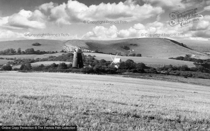 Photo of Clayton, Jack And Jill Windmills c.1960