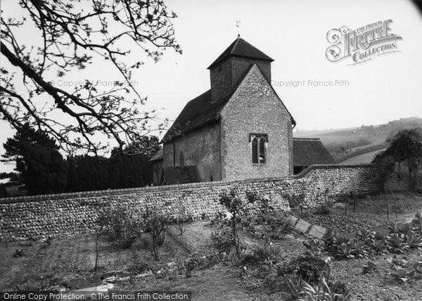 Photo of Clayton, St John The Baptist's Church c.1955