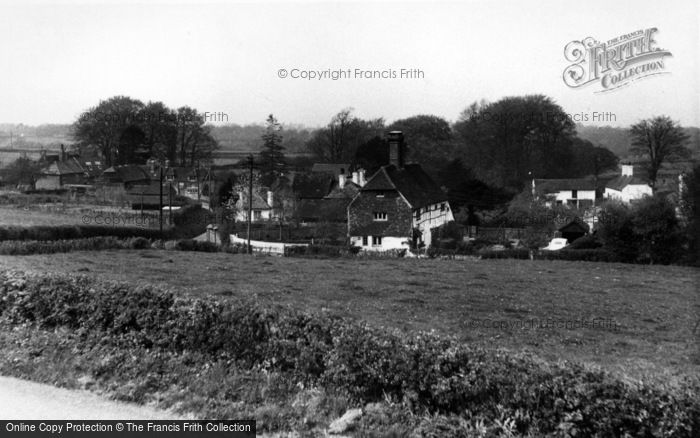 Photo of Clayton, The Village c.1955