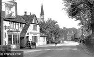 Clayton West, Church Lane and the Shoulder of Mutton c1960