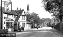 Church Lane And The Shoulder Of Mutton c.1960, Clayton West