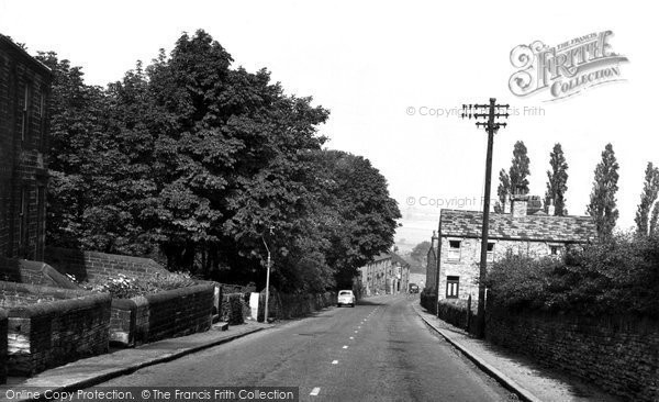 Photo of Clayton West, Hilltop Road c.1960