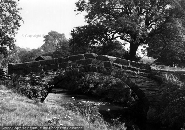 Photo of Clayton West, Packhorse Bridge c.1960