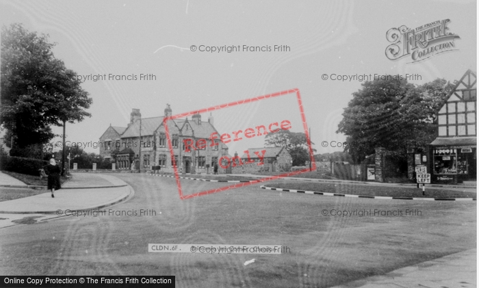 Photo of Cleadon, Britannia Inn Corner c.1955