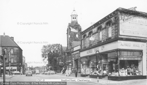 Photo of Cleckheaton, Bradford Road c.1965