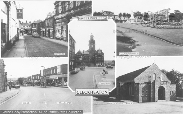Photo of Cleckheaton, Composite c.1965