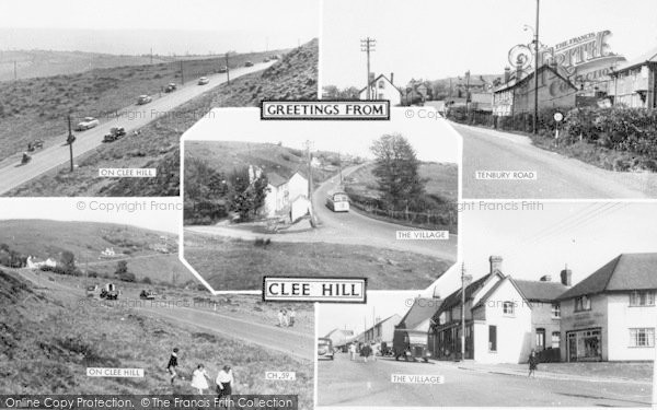 Photo of Clee Hill, Composite c.1960