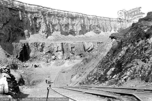 Photo of Clee Hill, Granite Quarry 1911