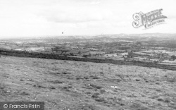 Panoramic View Looking South c.1955, Clee Hill