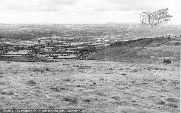 Photo of Clee Hill, Panoramic View Looking South c.1955