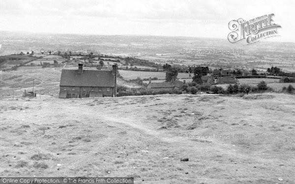 Photo of Clee Hill, Panoramic View Looking South c.1955