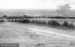 Panoramic View Looking South c.1955, Clee Hill