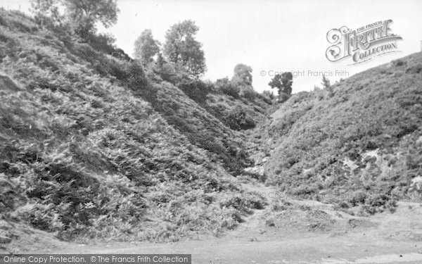 Photo of Clee Hill, The Fairy Glen c.1955