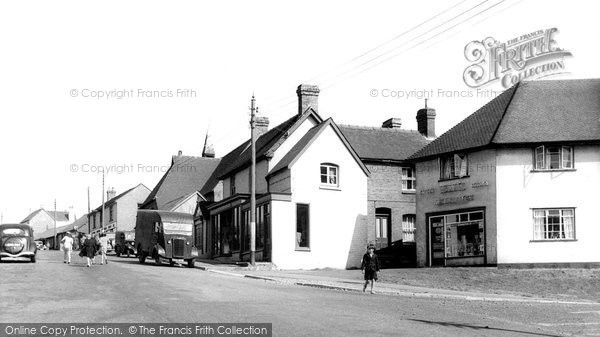 Photo of Clee Hill, The Village c.1955