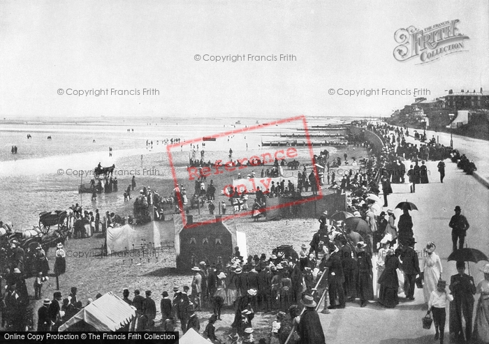 Photo of Cleethorpes, A View On The Sands c.1890