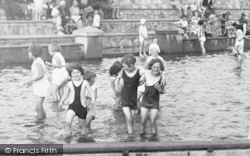 Children In The Paddling Pool c.1932, Cleethorpes