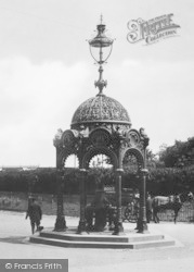 Ornate Drinking Fountain, The Seafront 1904, Cleethorpes