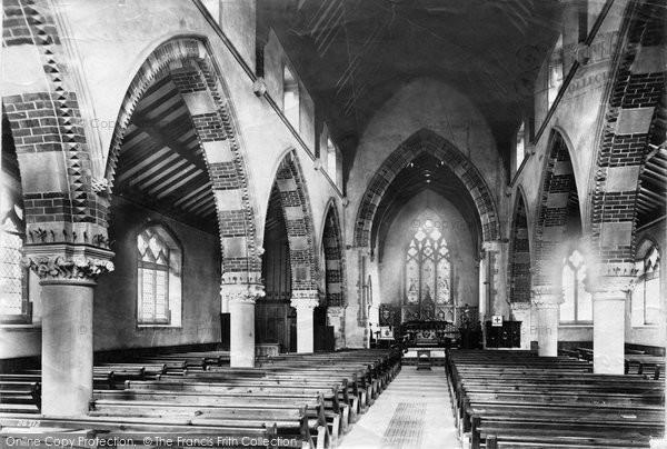 Photo of Cleethorpes, St Peter's Church Interior 1890
