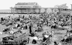 The Beach And Pier c.1955, Cleethorpes