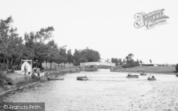 The Boating Lake c.1955, Cleethorpes