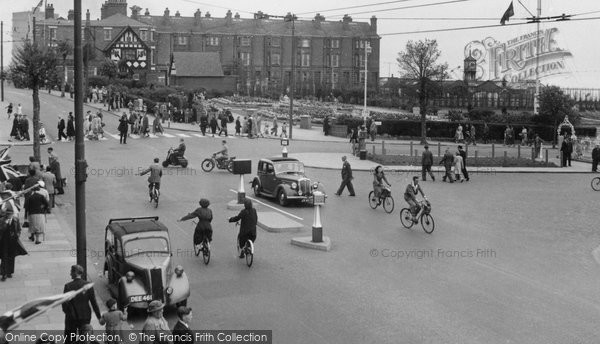 Photo of Cleethorpes, The Gardens And Sea Road c.1955