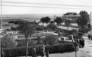 Cleethorpes, the Pier and Dolphin Gardens c1955