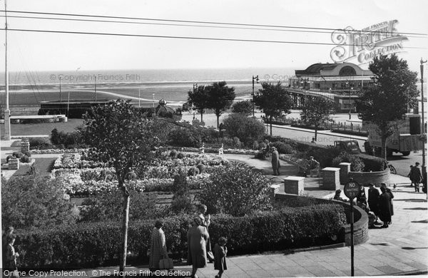 Photo of Cleethorpes, the Pier and Dolphin Gardens c1955