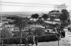 Cleethorpes, the Pier and Dolphin Gardens c1955
