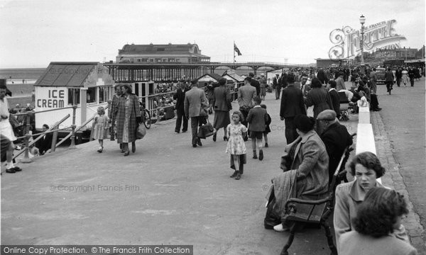 Photo of Cleethorpes, The Promenade c.1955