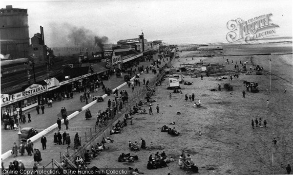 Photo of Cleethorpes, View From The Big Wheel c.1955