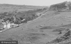 Nottingham Hill And Golf Course c.1955, Cleeve Hill