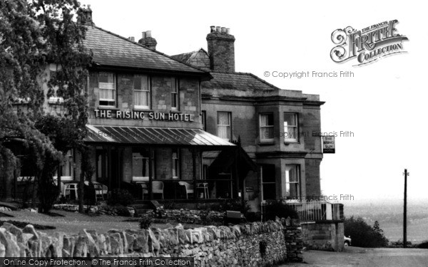 Photo of Cleeve Hill, Rising Sun Hotel c.1960