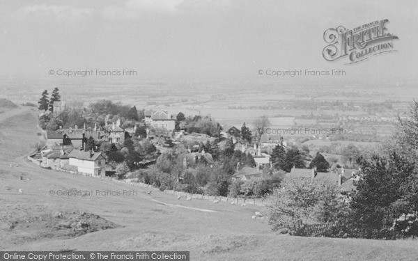 Photo of Cleeve Hill, View From The Racing Stables c.1955