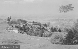 View From The Racing Stables c.1955, Cleeve Hill