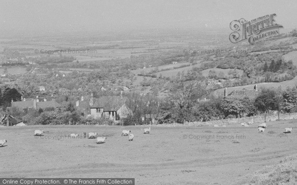 Photo of Cleeve Hill, View Overlooking The Severn Valley c.1955