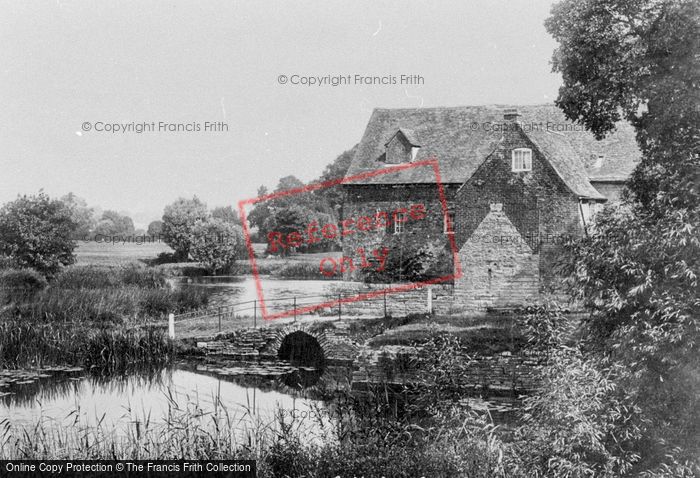 Photo of Cleeve Prior, Cleeve Mill On River Avon 1899