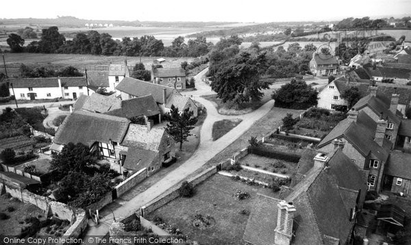 Photo of Cleeve Prior, The Green c.1960