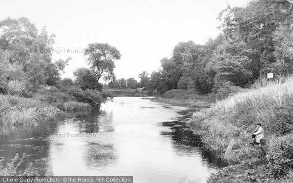 Photo of Cleeve Prior, The River c.1960