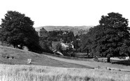 Clent, the Village from Clent Hills c1955