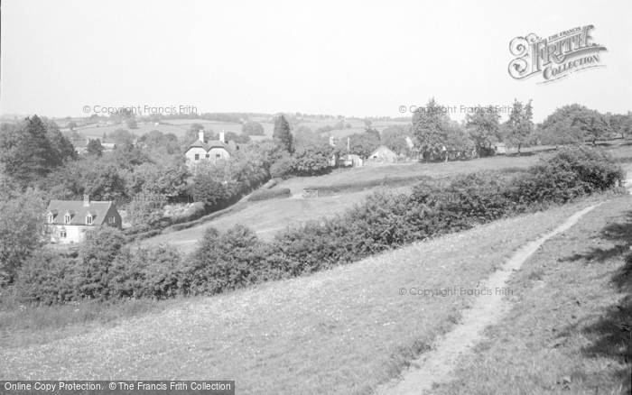 Photo of Cleobury Mortimer, Carvers Hill c.1950