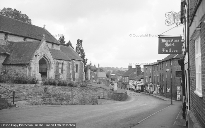 Photo of Cleobury Mortimer, Church Street 1967